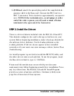 Preview for 15 page of Boca Systems BEN1PA Manual