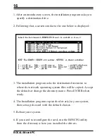 Preview for 16 page of Boca Systems BEN1PA Manual