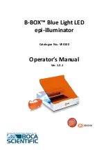 Boca B-BOX VE0100 Operator'S Manual preview