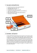 Preview for 5 page of Boca B-BOX VE0100 Operator'S Manual