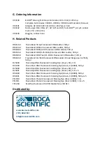 Preview for 8 page of Boca B-BOX VE0100 Operator'S Manual