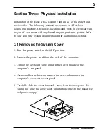 Preview for 9 page of Boca BASIC VGA VGA006 Installation Manual