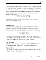 Preview for 31 page of Boca BASIC VGA VGA006 Installation Manual