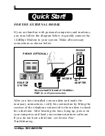 Preview for 6 page of Boca Bocamodem M144EW User Manual