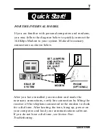 Preview for 7 page of Boca Bocamodem M144EW User Manual