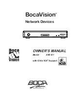 Preview for 1 page of Boca BocaVision STB121 Owner'S Manual