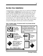 Preview for 7 page of Boca FDSP34AI Installation Manual