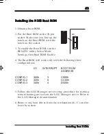 Preview for 49 page of Boca NET-8 Installation Manual