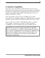 Preview for 9 page of Boca SuperX SVGA25 Installation Manual