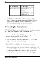 Preview for 22 page of Boca SuperX SVGA25 Installation Manual