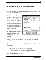 Preview for 25 page of Boca SuperX SVGA25 Installation Manual