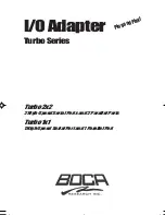 Boca Turbo 1x1 Manual preview