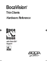 Preview for 1 page of Boca WT120 Hardware Reference Manual