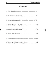 Preview for 4 page of Boca WT120 Hardware Reference Manual