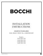 Предварительный просмотр 1 страницы BOCCHI 1602-0126 Series Installation Instructions Manual