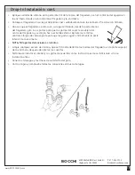 Предварительный просмотр 19 страницы BOCCHI 1602-0126 Series Installation Instructions Manual