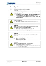 Предварительный просмотр 19 страницы Bochem Instrumente Lift 240 Operating Manual