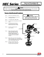 Предварительный просмотр 24 страницы Bock Water heaters 100-HEC399 Service Manual