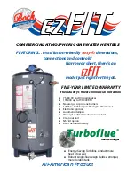 Предварительный просмотр 1 страницы Bock Water heaters EZFIT Specifications