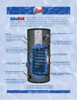 Bock Water heaters Indirect Coil Tank Water Heater Specifications предпросмотр