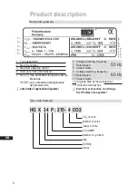 Preview for 6 page of BOCK Pluscom HG34P Series Operating Instructions Manual