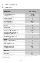 Предварительный просмотр 21 страницы BOCK Stellar Assembly And Operation Manual