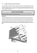 Предварительный просмотр 36 страницы BOCK Stellar Assembly And Operation Manual