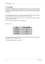 Preview for 4 page of Böcker LHX 330 Operating And Maintenance Instructions Manual