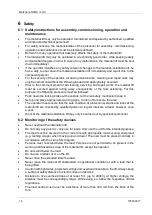 Preview for 14 page of Böcker LHX 330 Operating And Maintenance Instructions Manual