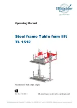 Предварительный просмотр 1 страницы Böcker TL 1512 Operating Manual