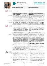 Preview for 14 page of BOCKWOLDT HELICAL GEAR BOXES BC Series Operating Instructions Manual