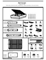 Предварительный просмотр 1 страницы BoConcept Bed Concept Assembly Instructions Manual