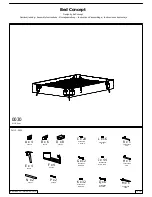 Предварительный просмотр 1 страницы BoConcept Bed Concept Assembly Instructions