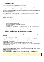 Preview for 20 page of Bodart & Gonay COSMOS 100 Instructions For Use And Maintenance Manual