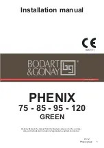 Preview for 30 page of Bodart & Gonay PHENIX 85 GREEN User And Maintenance Manual