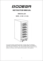 BODEGA JC-145A Instruction Manual preview