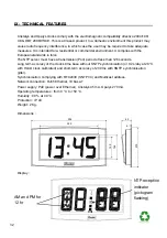 Preview for 32 page of Bodet Time Cristalys Opalys 14 NTP Installation And Operating Instructions Manual