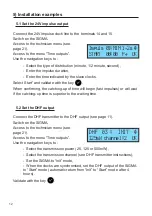 Preview for 12 page of Bodet Time Sigma H Installation And Start-Up Instructions Manual