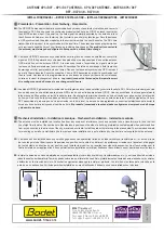 Bodet 907 048 Installation Manual предпросмотр