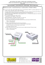 Preview for 4 page of Bodet 907 976 Installation Manual