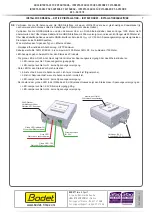 Preview for 7 page of Bodet 907 976 Installation Manual