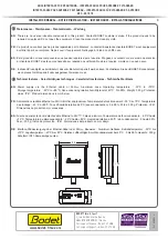 Preview for 8 page of Bodet 907 976 Installation Manual
