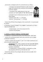 Preview for 4 page of Bodet BT 5001 CLUB Installation And Operating Instructions Manual