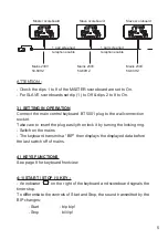 Preview for 5 page of Bodet BT 5001 CLUB Installation And Operating Instructions Manual