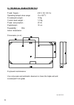 Preview for 10 page of Bodet BT 5001 CLUB Installation And Operating Instructions Manual