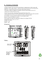 Preview for 43 page of Bodet Cristalys Installation And Operating Instructions Manual