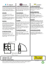 Preview for 1 page of Bodet DHF/DCF Interface Installation Instructions