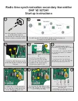 Preview for 2 page of Bodet DHF V2 927241 Start-Up Instructions