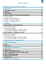 Предварительный просмотр 3 страницы Bodet Profil 750 Installation And Operation Manual