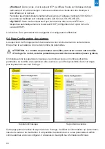 Preview for 22 page of Bodet Profil 750 Installation And Operation Manual